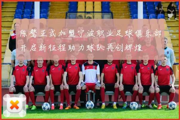 陈骜正式加盟宁波职业足球俱乐部开启新征程助力球队再创辉煌