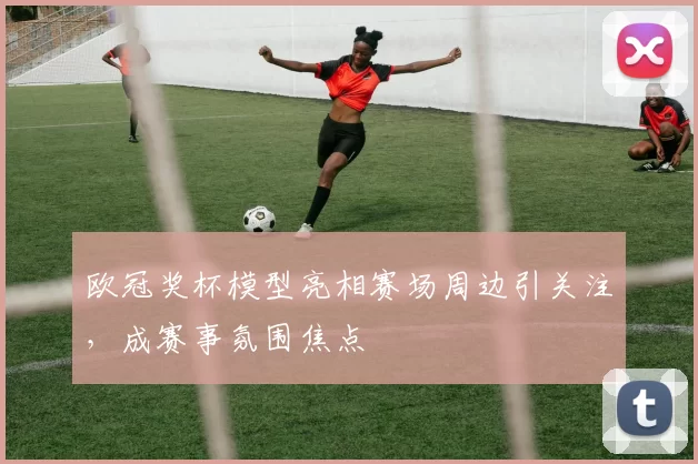 欧冠奖杯模型亮相赛场周边引关注，成赛事氛围焦点